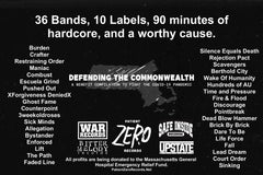 Bystander, Life Force, Counterpoint, Berthold City, xForgiveness Deniedx, Time and Pressure, Wake of Humanity, and Rejection Pact featured on COVID-19 benefit record