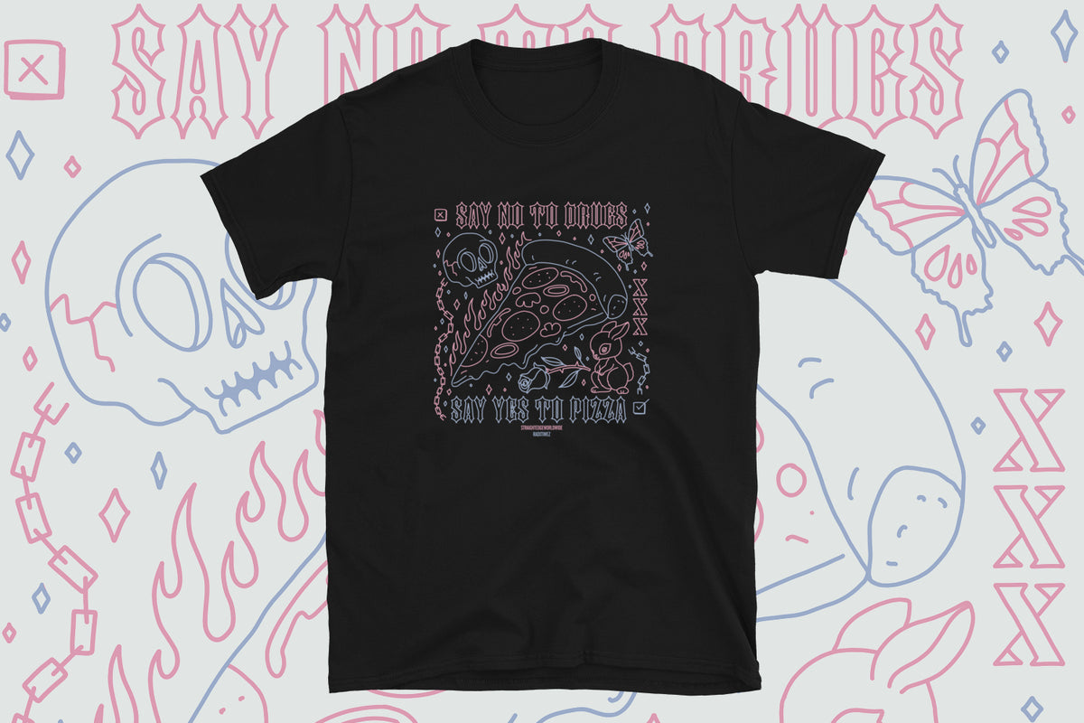Say Yes To Pizza Tee – STRAIGHTEDGEWORLDWIDE