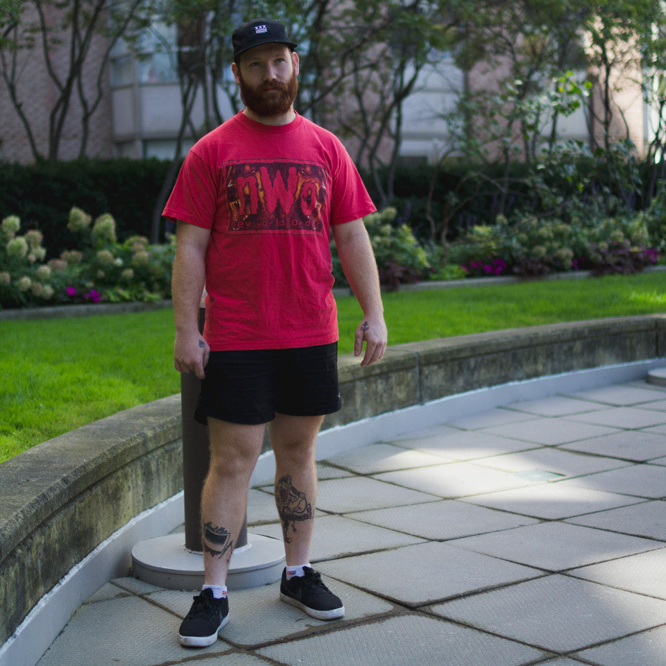 Straight Edge Flag 5Panel Hat in Black STRAIGHTEDGEWORLDWIDE