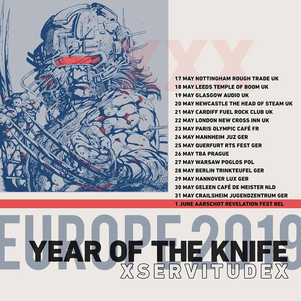 Year of the Knife drop X Servitude X from UK/EU tour following racism/homophobia accusations