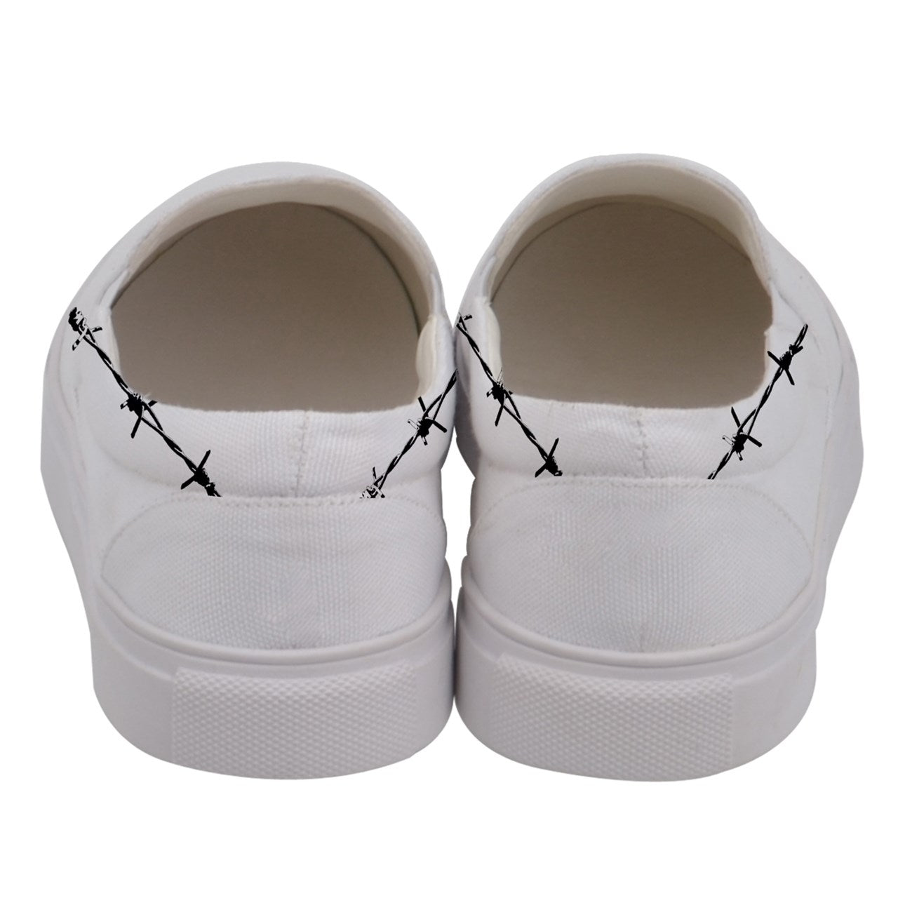 Barbed Wire Slip On Shoes
