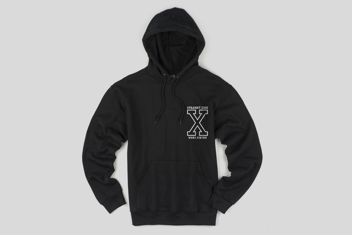 Anti Fascist Straight Edge Hoodie