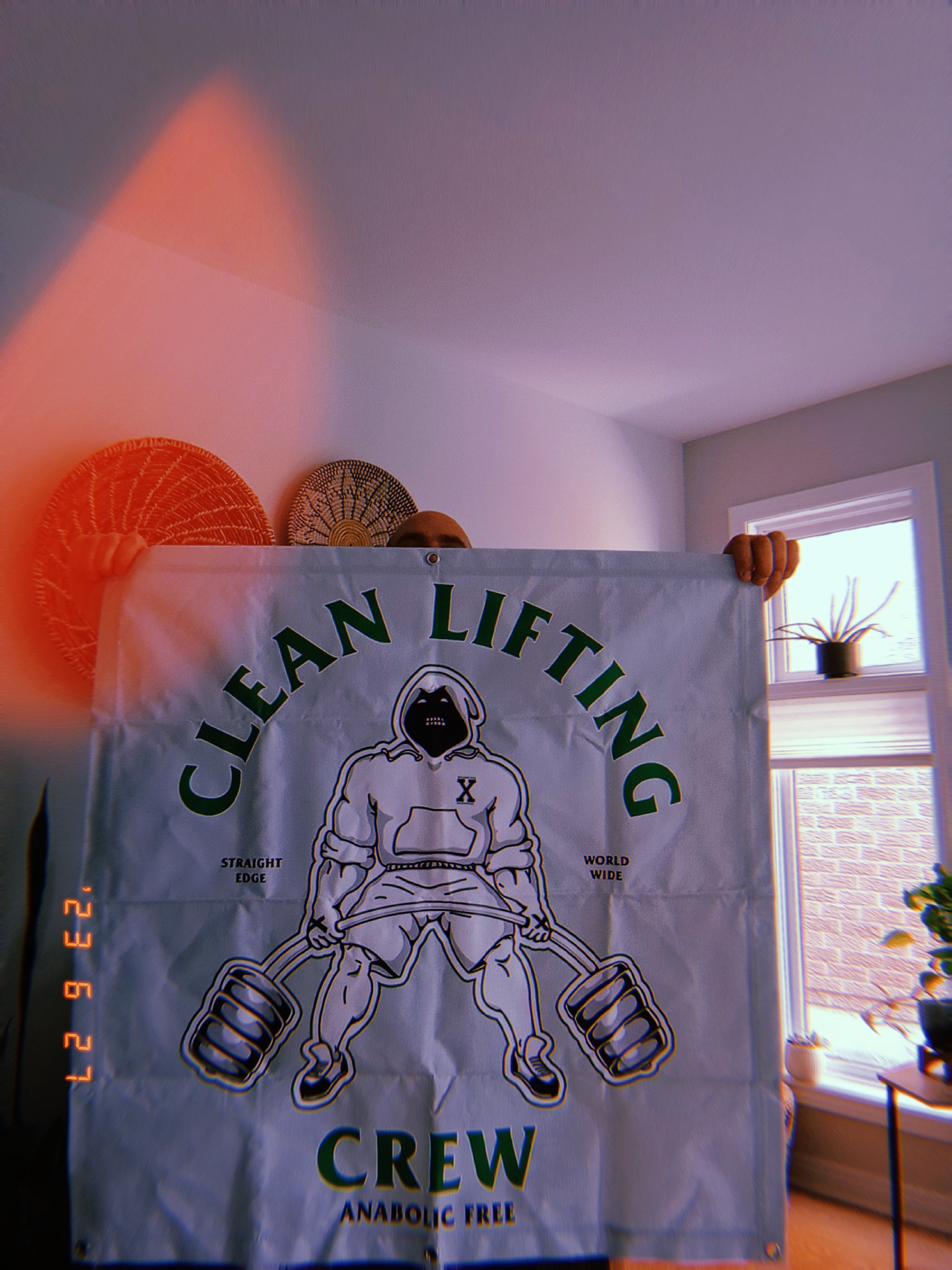 Clean Lifting Crew Banner – STRAIGHTEDGEWORLDWIDE