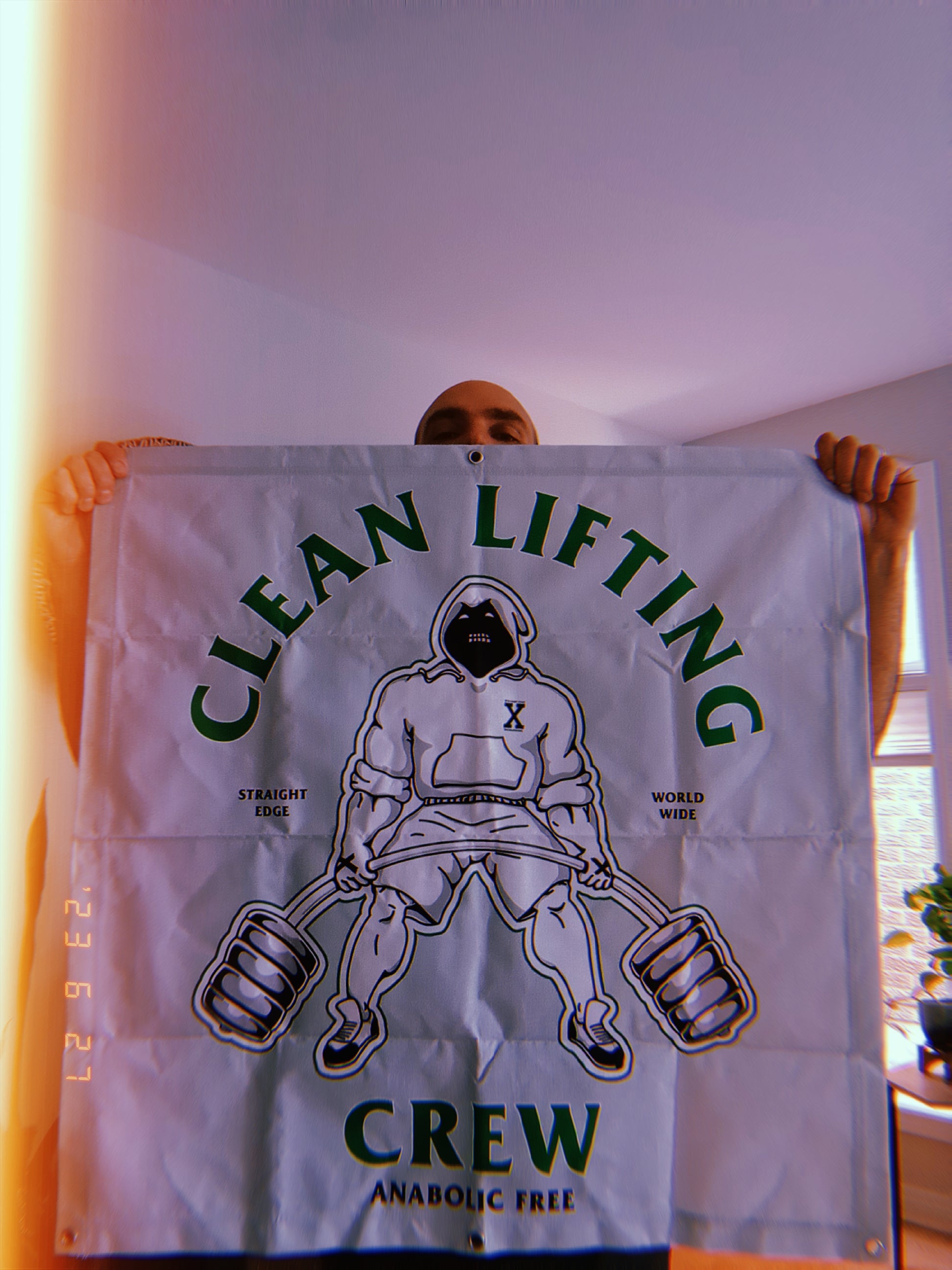 Clean Lifting Crew Banner – STRAIGHTEDGEWORLDWIDE