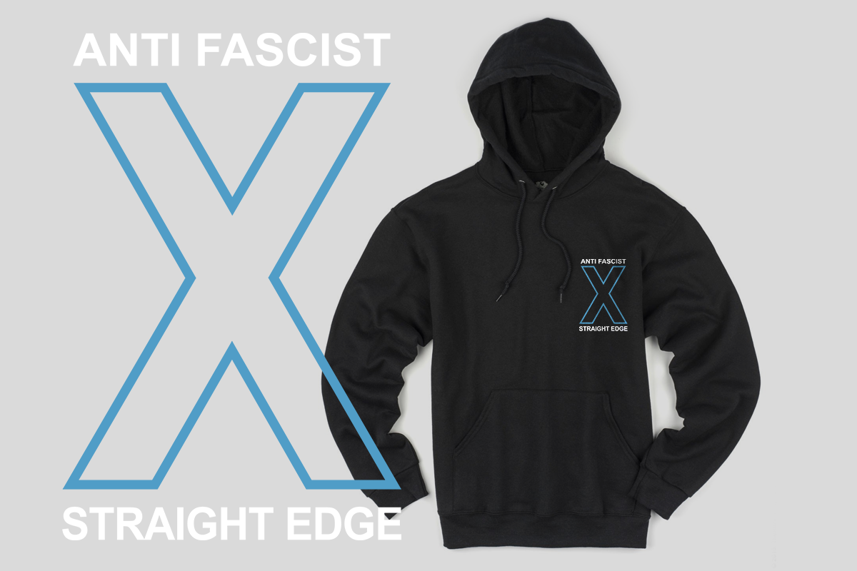 Your Time Will Come Straight Edge Hoodie in Black