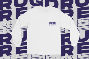 Forever Straight Edge Drug Free white long sleeve t-shirt by STRAIGHTEDGEWORLDWIDE