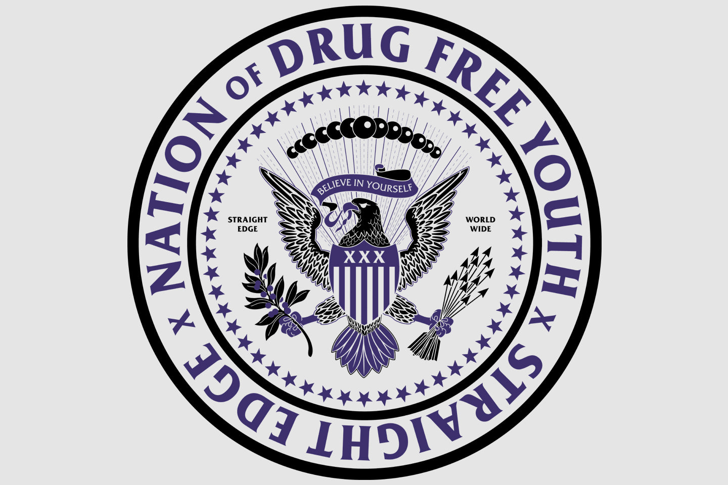Nation of Drug Free Youth White Tee