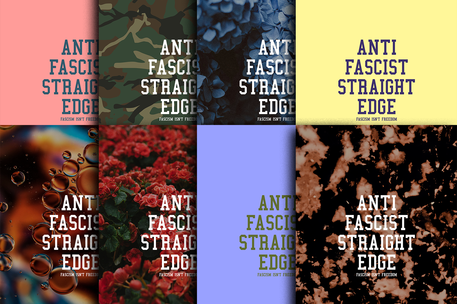 Straight Edge Phone Wallpaper Bundles