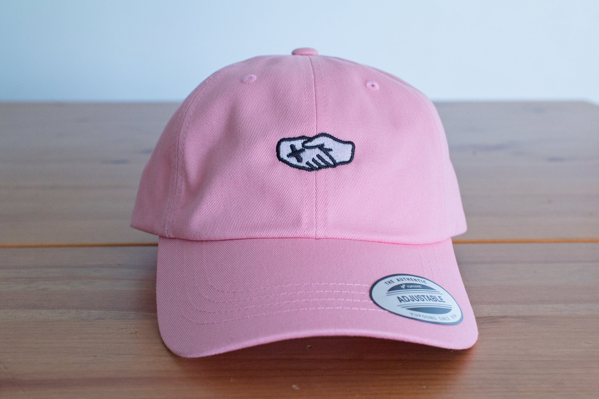 Straight Edge Handshake Strapback Dad Hats