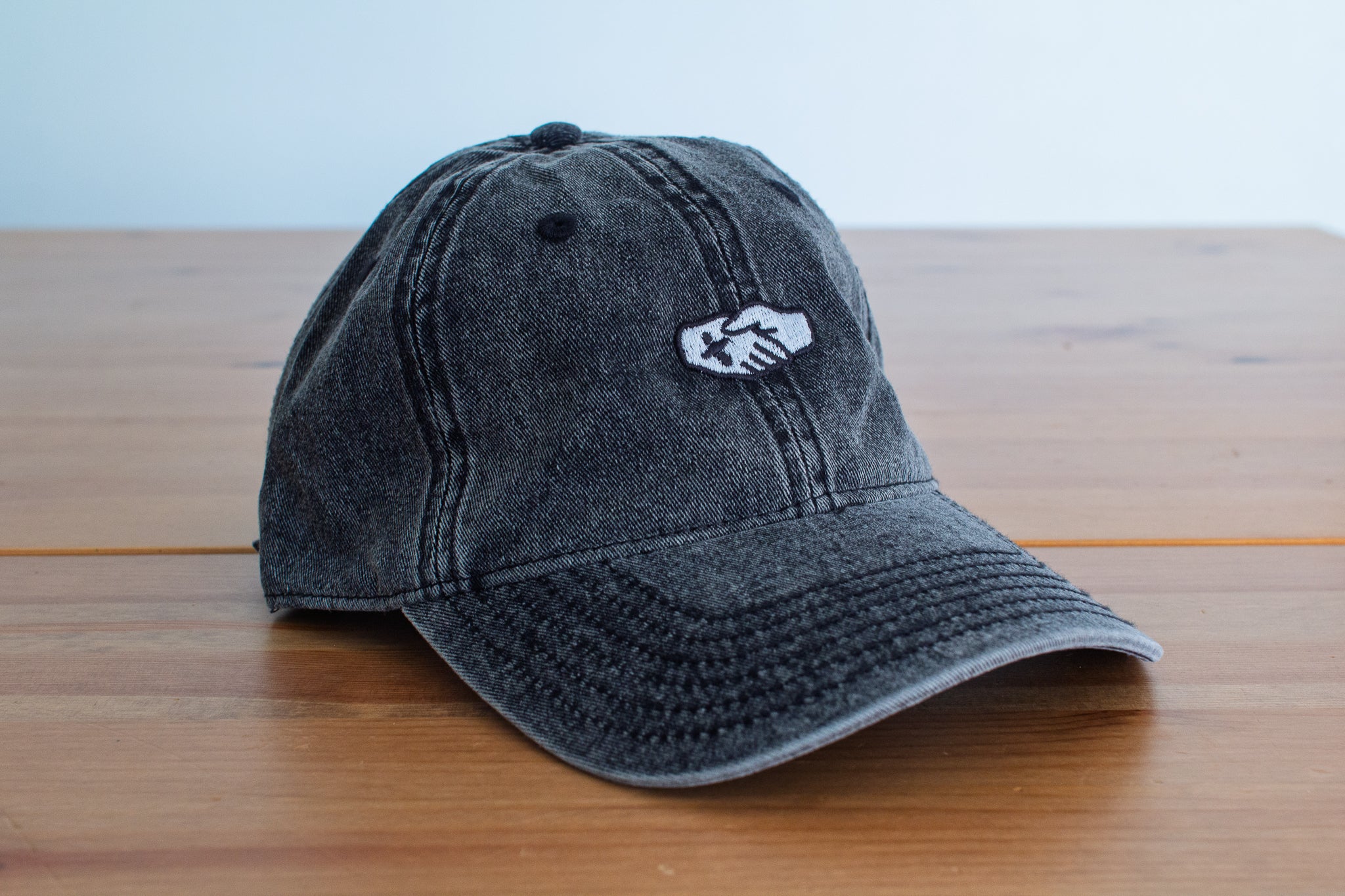 Straight Edge Handshake Dad Hats