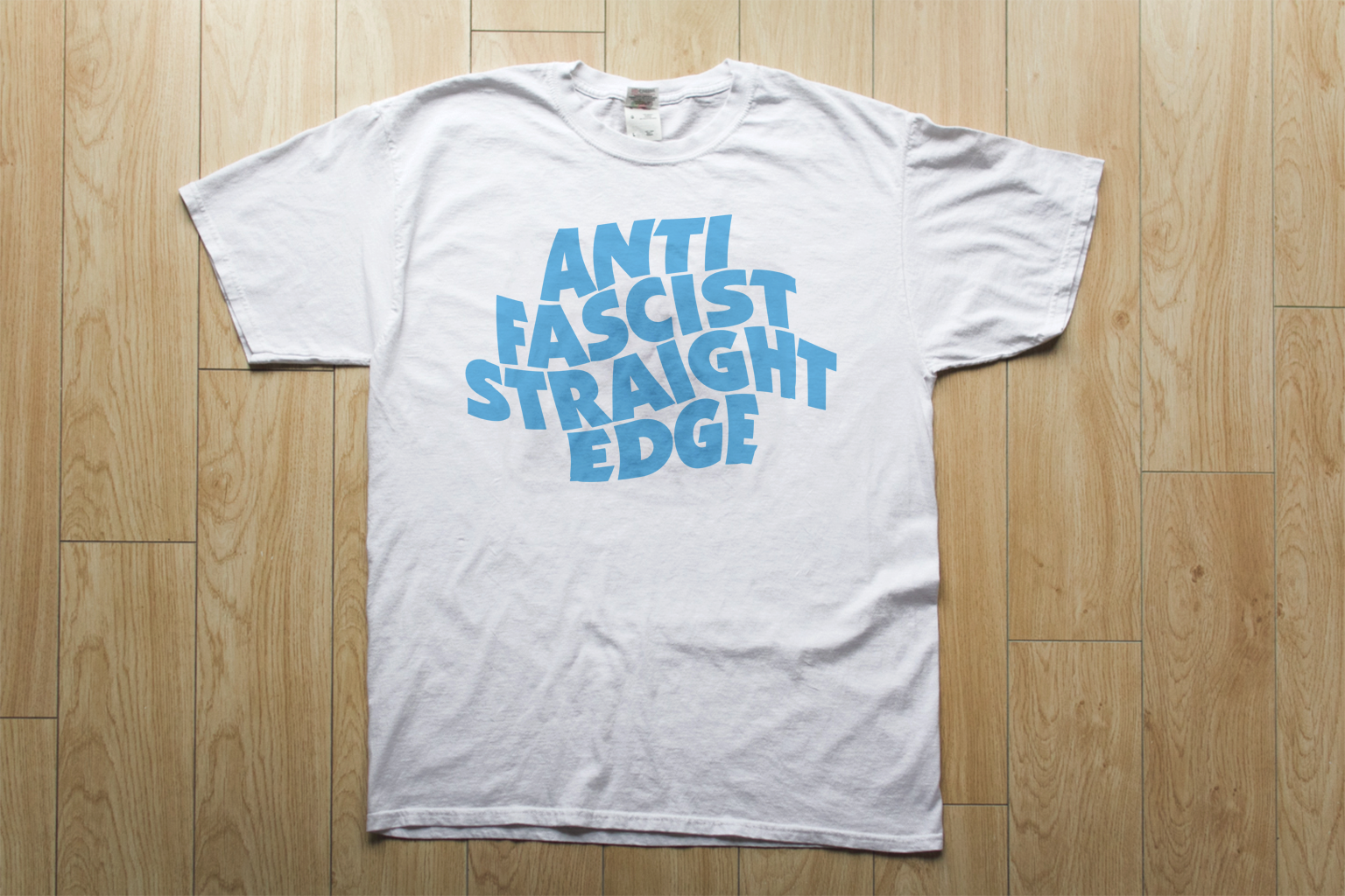 Anti Fascist Straight Edge Tee