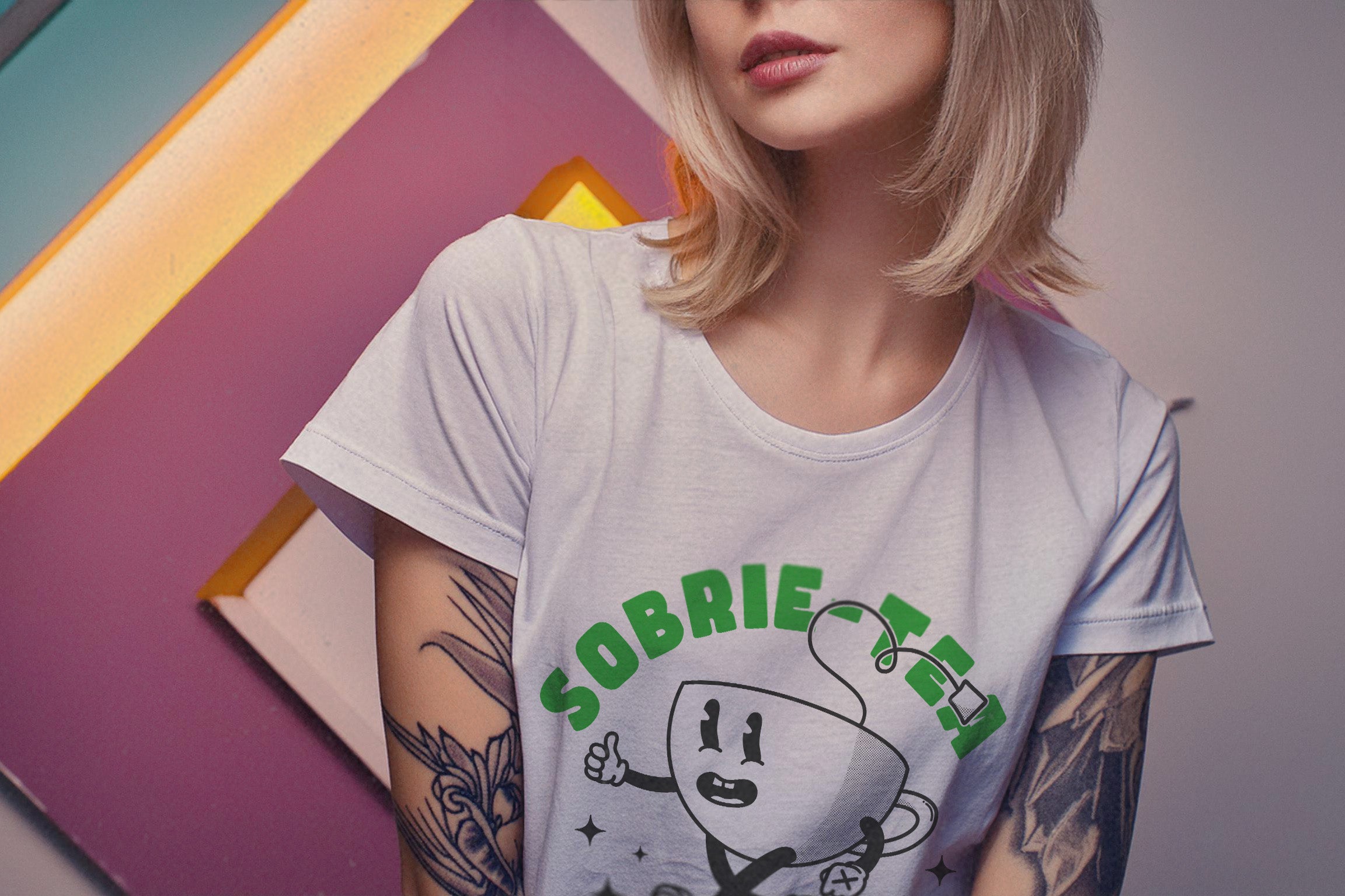 Ladies Sobrie-Tea Tee