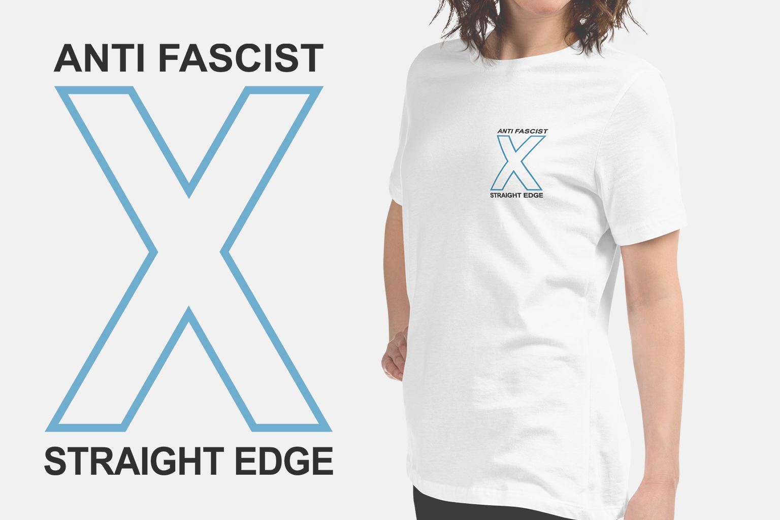 Ladies Your Time Will Come Straight Edge Tee in White