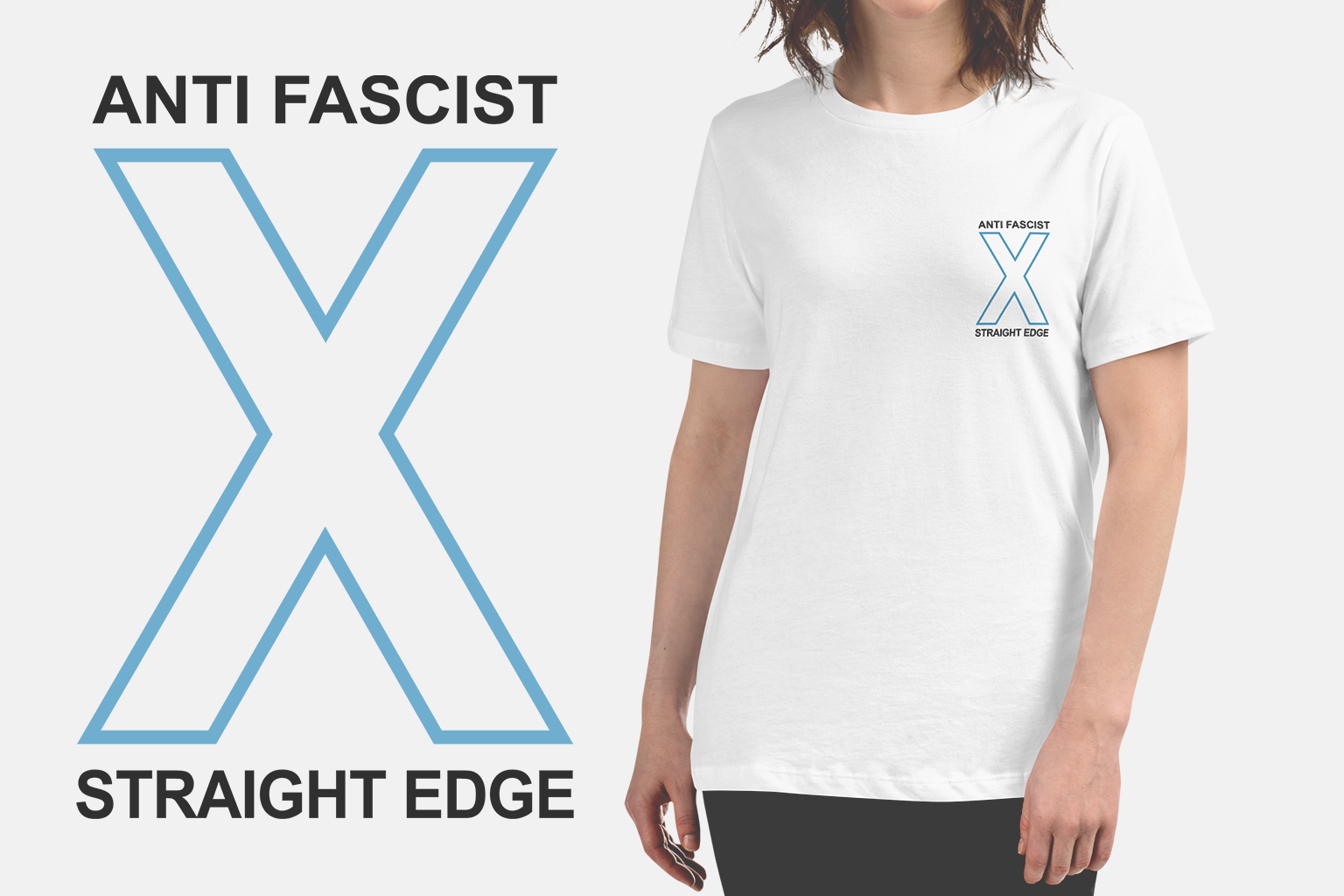 Ladies Your Time Will Come Straight Edge Tee in White