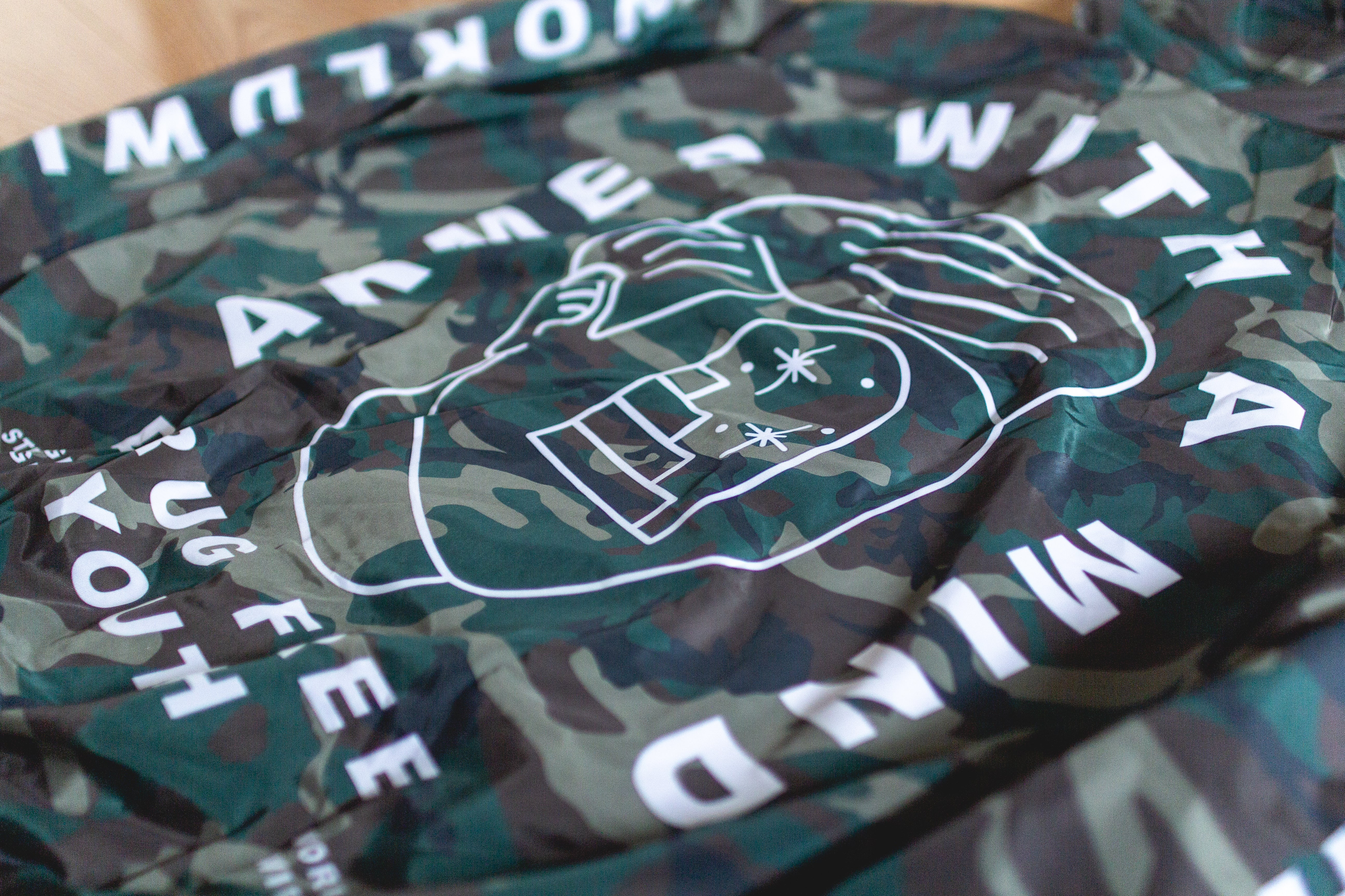 Armed With A Mind Straight Edge Windbreaker