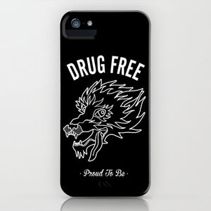 Drug Free iPhone Case