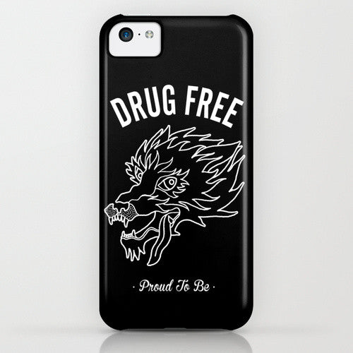 Drug Free iPhone Case