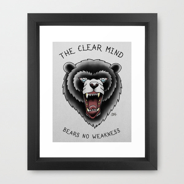 Bear No Weakness Print