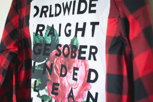 Backpatch Flannel Coaches Jacket