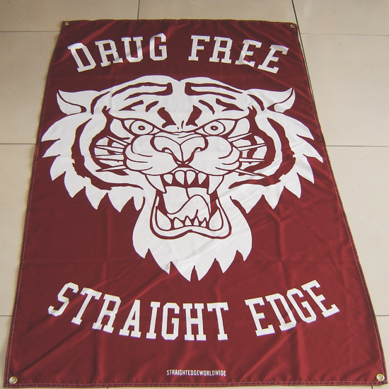 Drug Free Tiger Banner