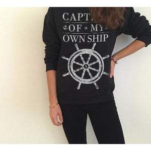 Captain Of My Own Ship Sweater
