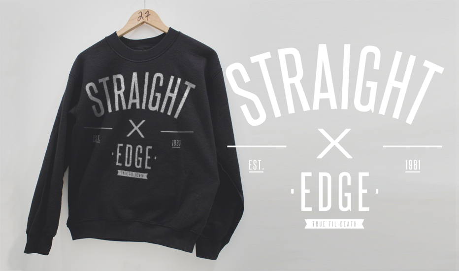 Straight X Edge Crewneck