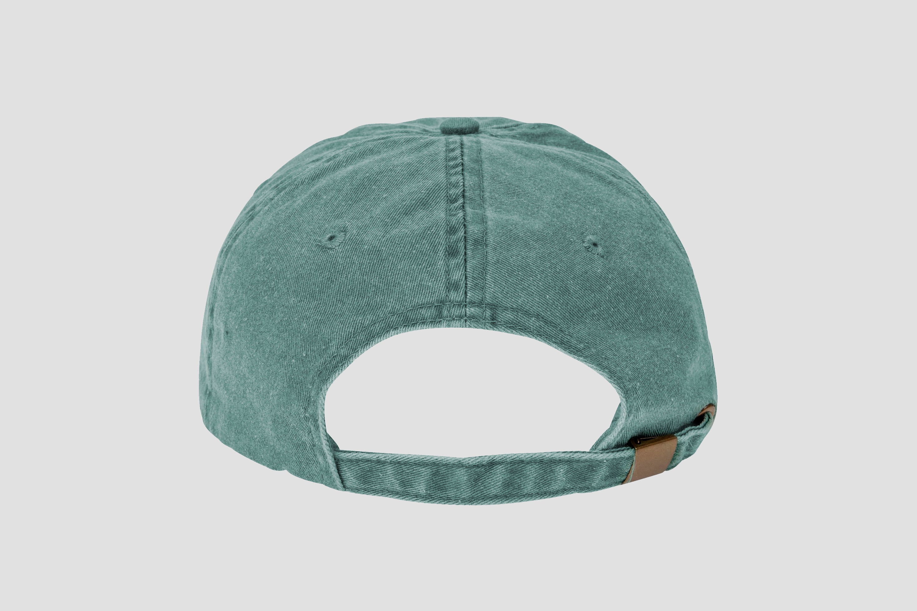 The Straight Edge Dad Hat in Forest Green