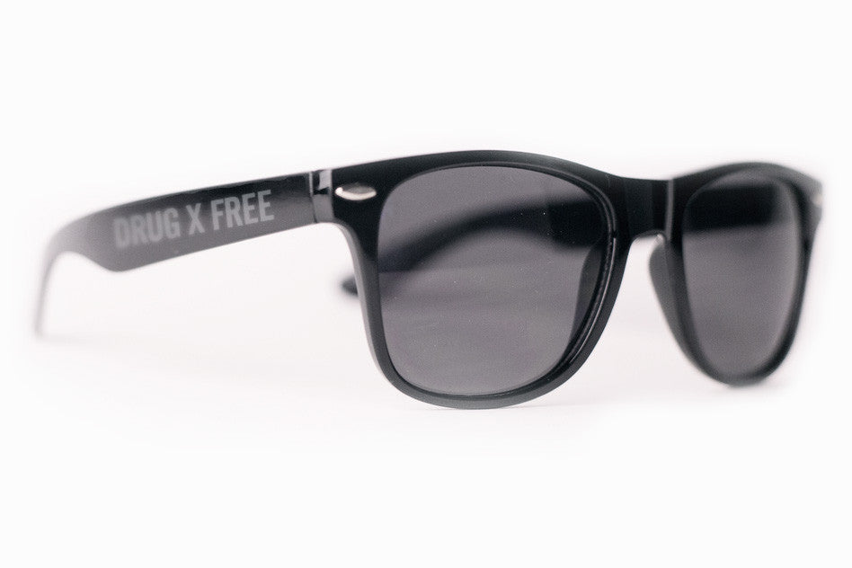 Drug Free / Straight Edge Sunglasses