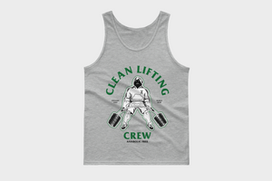 Clean Lifting Crew Anabolic Free Straight Edge tanktop tshirt by STRAIGHTEDGEWORLDWIDE