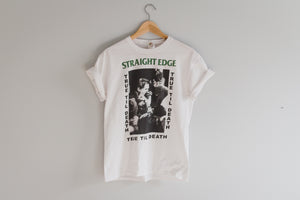 Old School Straight Edge Tee T-shirt by STRAIGHTEDGEWORLDWIDE