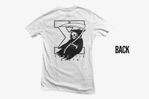 True Til Death Reaper Straight Edge white tee shirt by STRAIGHTEDGEWORLDWIDE