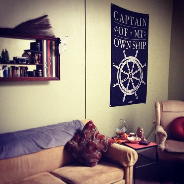 Captain Of My Own Ship Banner