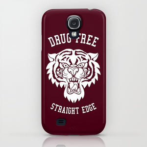 Straight Edge phone case in red by STRAIGHTEDGEWORLDWIDE