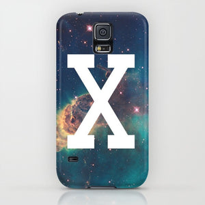 Straight Edge phone case in blue by STRAIGHTEDGEWORLDWIDE
