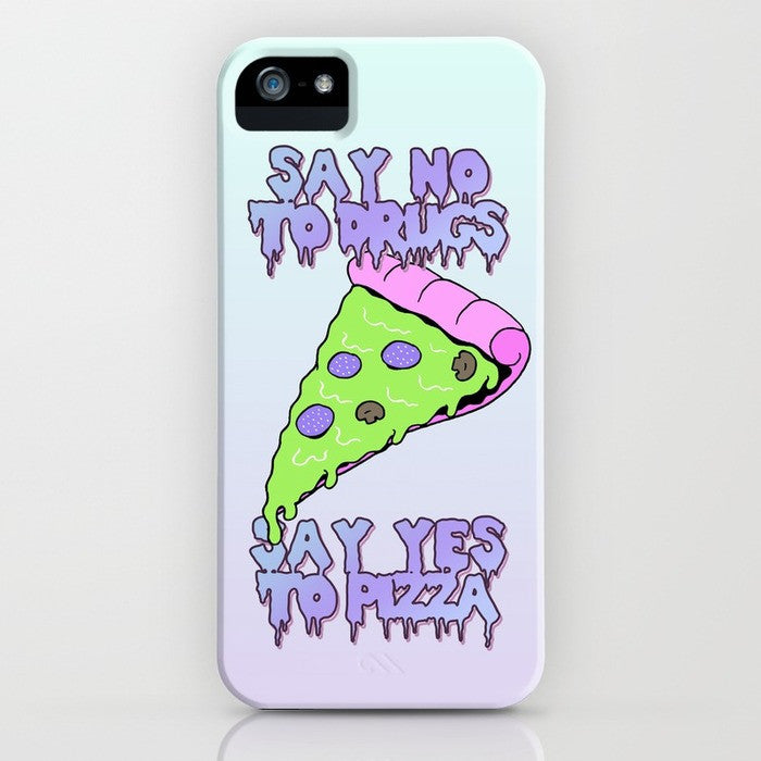 Say No To Drugs iPhone Case by STRAIGHTEDGEWORLDWIDE
