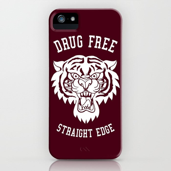 Straight Edge iPhone Case by STRAIGHTEDGEWORLDWIDE